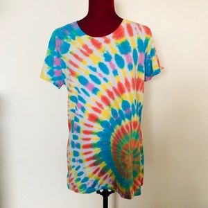 Handmade Original Tie Dye Tee (WXL8)